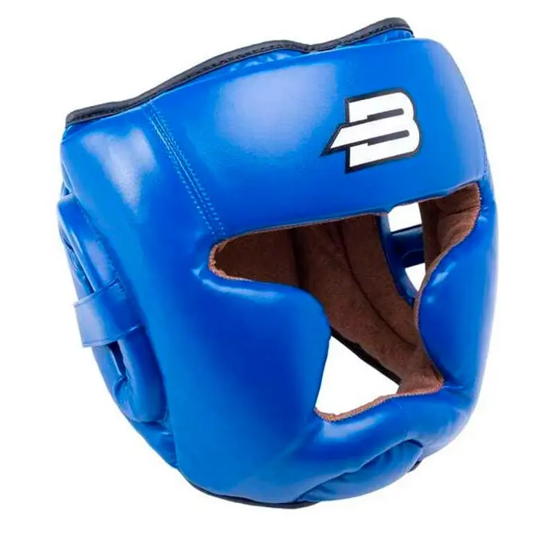 Шлем боксерский BoyBo закрытый Winner Flexy синий BP2004 от магазина Супер Спорт