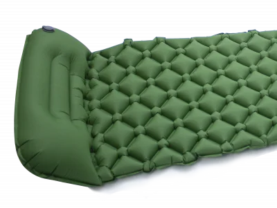 картинка Коврик туристический надувной 180*55 зеленый 