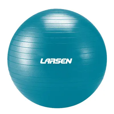картинка Мяч Larsen гимнастический RG-3 голубой 75 см 
