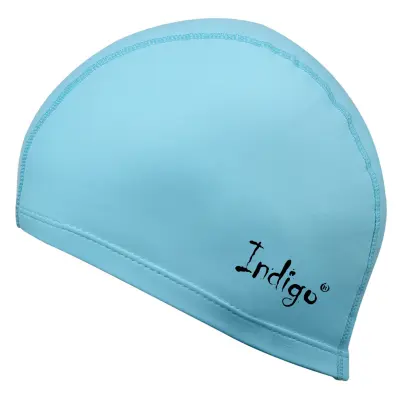 картинка Шапочка для плавания INDIGO ткань с PU пропиткой IN048 