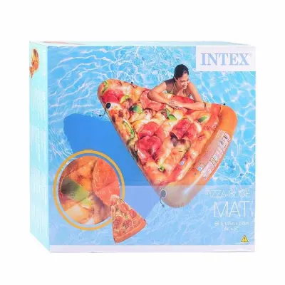 картинка Матрас для плавания Пицца INTEX 175х145 см 