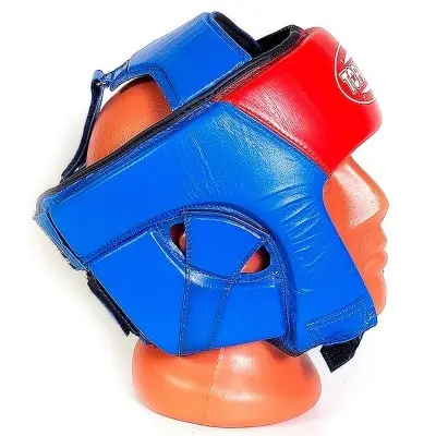 картинка Боксерский шлем Top Rank боевой син 